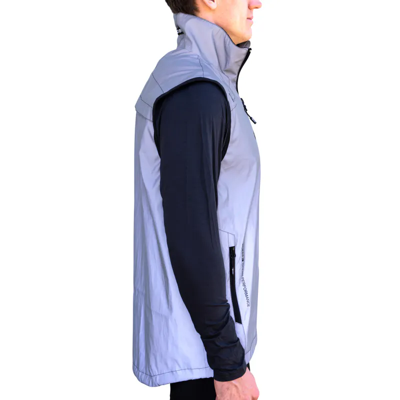 Vaikobi VDRY Zip Vest - Reflective silver